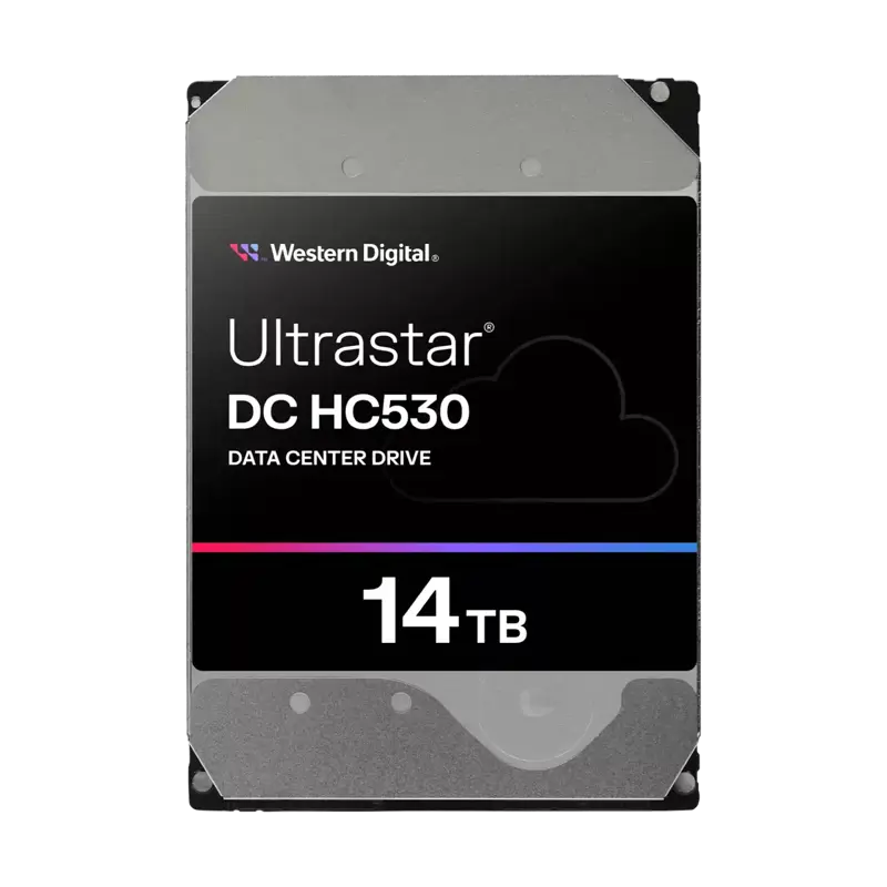 Жесткий диск/ HDD WD SATA Server 14tb Ultrastar DC HC530 7200 6Gb/ s 512MB 1 year warranty (WUH721414ALE604)