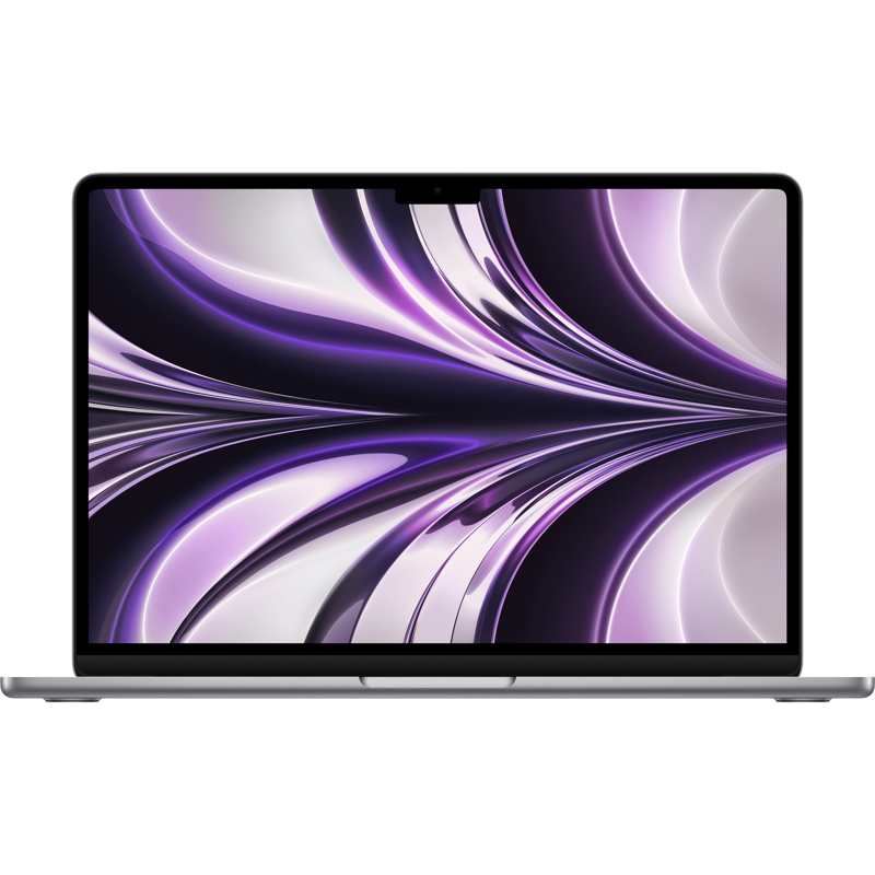 Ноутбук Apple/ 13-inch MacBook Air: Apple M2 with 8-core CPU, 10-core GPU/ 16Gb/ 512GB SSD - Space Gray/ RU (Z15T000AZ)