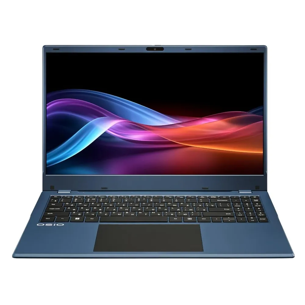 Ноутбук Osio BaseLine B150i-005c N-series N100 8Gb 512Gb SSD 15.6" IPS FHD (1920x1080) noOS blue WiFi BT 5000mAh (B150I-005С)