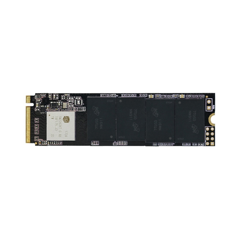 Твердотельный накопитель/ Kingspec SSD NE-256 2280, 256GB, M.2(22x80mm), NVMe, PCIe 3.0 x4, R/ W 2200/ 1300MB/ s, IOPs н.д./ н.д., TBW 200, DWPD 0.69 (3 года)