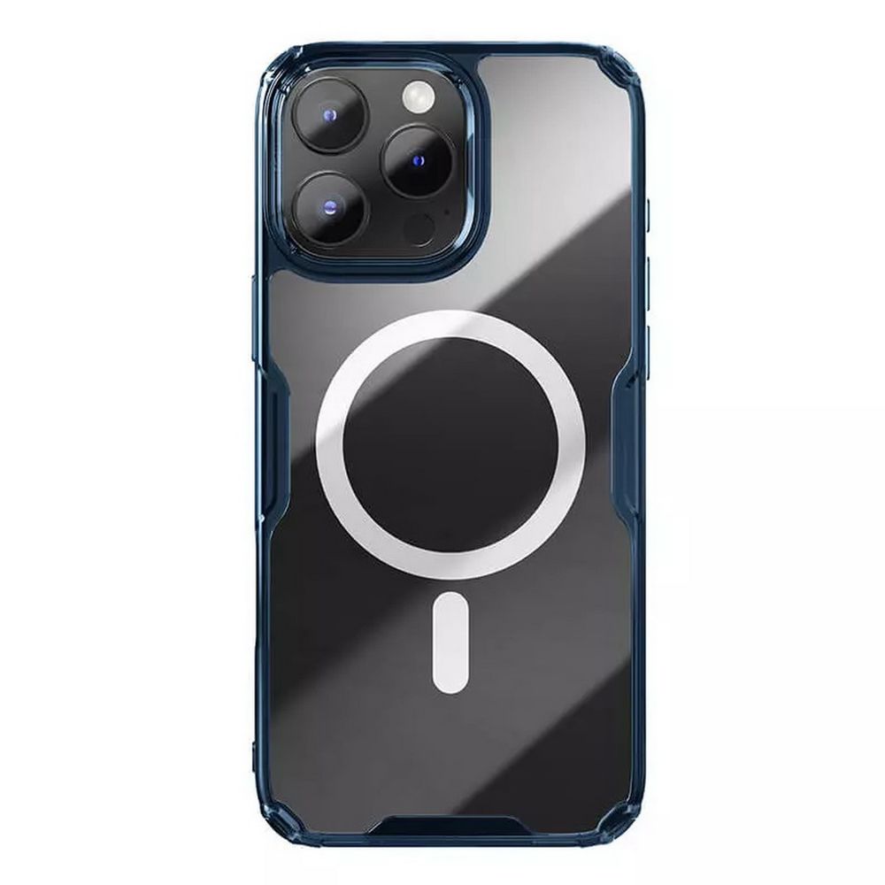 Чехол Nature TPU Pro Magnetic Case, Blue, (AP IP16 Pro) (7021564)