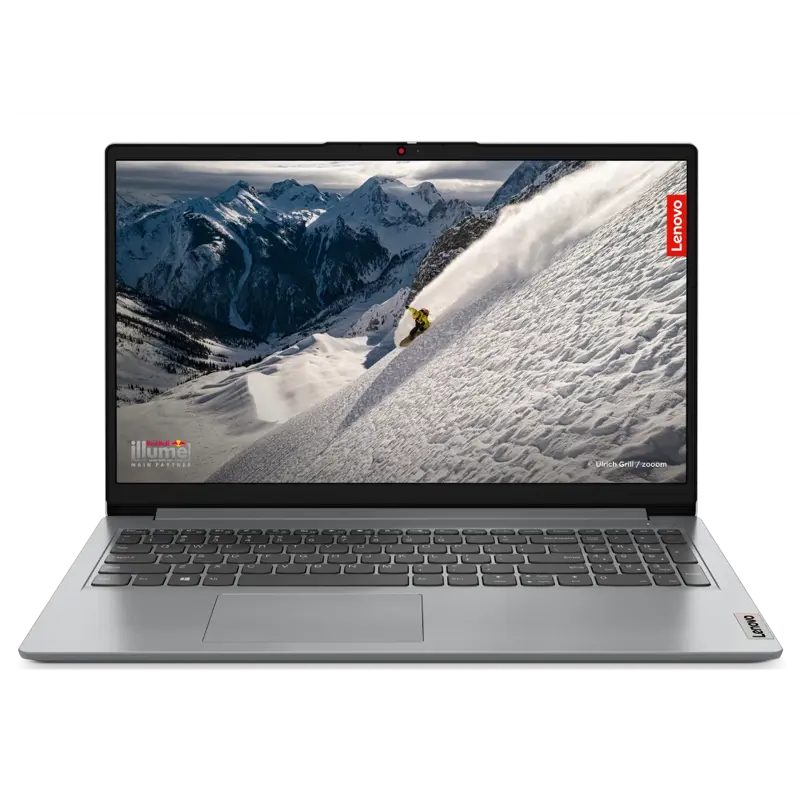 Ноутбук/ Lenovo IdeaPad 1 15ALC7 15.6"(1920x1080 IPS)/ AMD Ryzen 7 5700U(1.8Ghz)/ 8192Mb/ 512SSDGb/ noDVD/ Int:AMD Radeon/ Cam/ BT/ WiFi/ 42WHr/ war 1y/ 1.61kg/ cloud grey/ noOS + 65W, RU kbd (82R400P0RK)