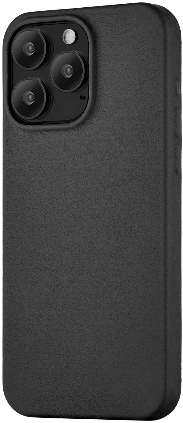 Чехол (клип-кейс) uBear для Apple iPhone 15 Pro Max Capital Case with MagSafe черный (CS307BL67PCP-I23M)