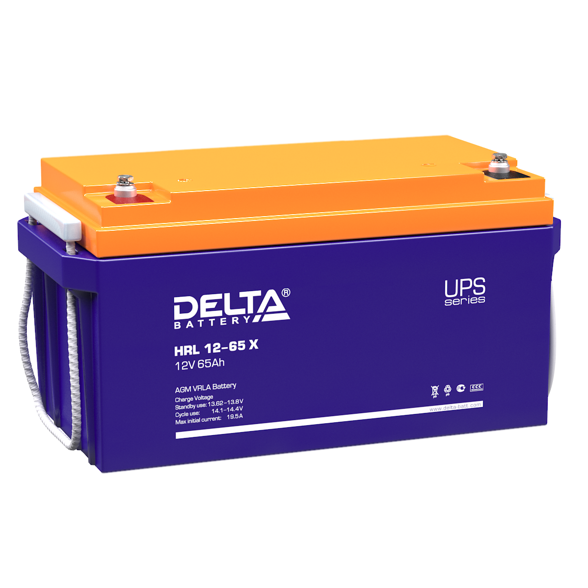 Аккумуляторная батарея DELTA BATTERY HRL 12-65 X