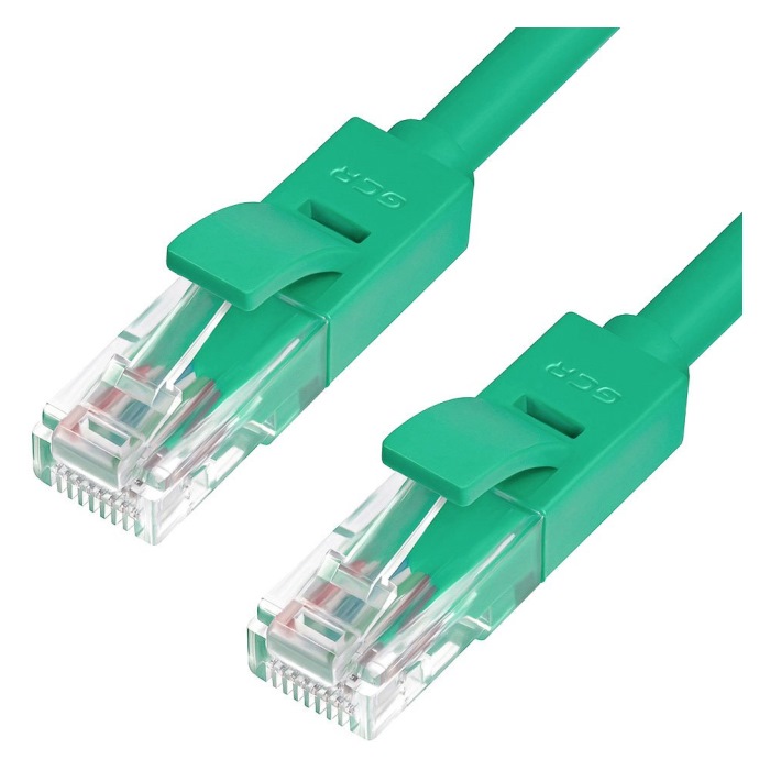 Картинка Патч-корд Greenconnect UTP 5e прямой 3 м (GCR-LNC05-3.0M) 