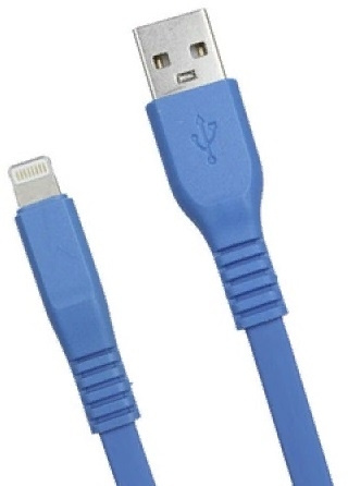 Кабель Premier 6-703RL45 2.0BL USB (m)-Lightning (m) 2м синий пакет