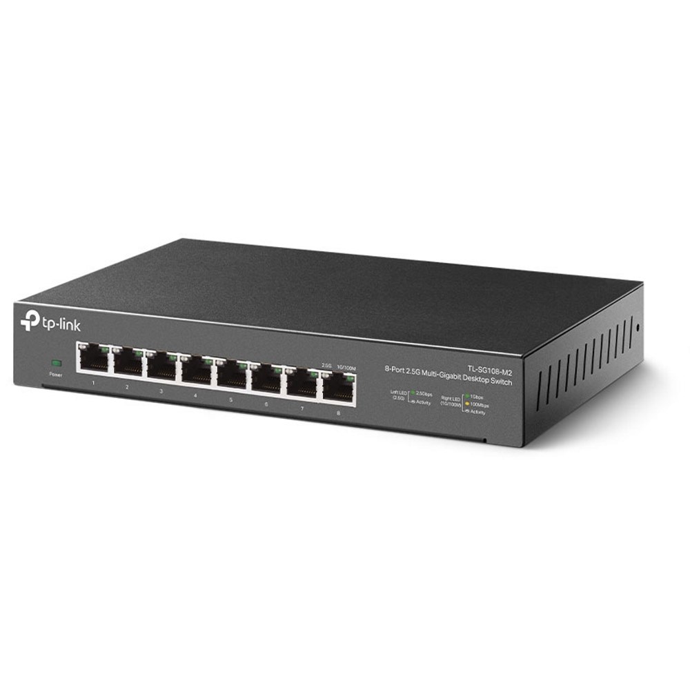 Картинка Коммутатор TP-Link TL-SG108-M2 (TL-SG108-M2) 