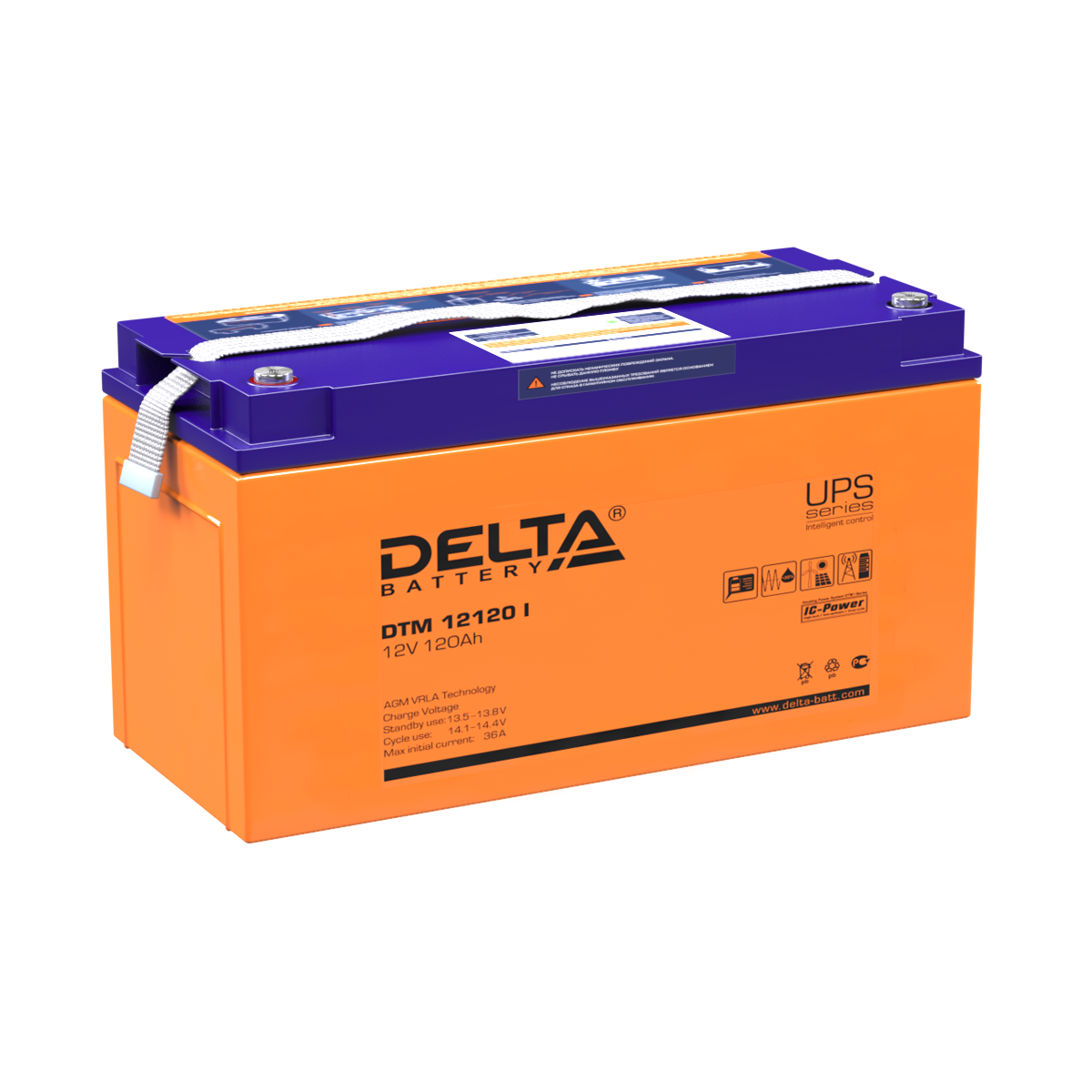 Аккумуляторная батарея DELTA BATTERY DTM 12120 I