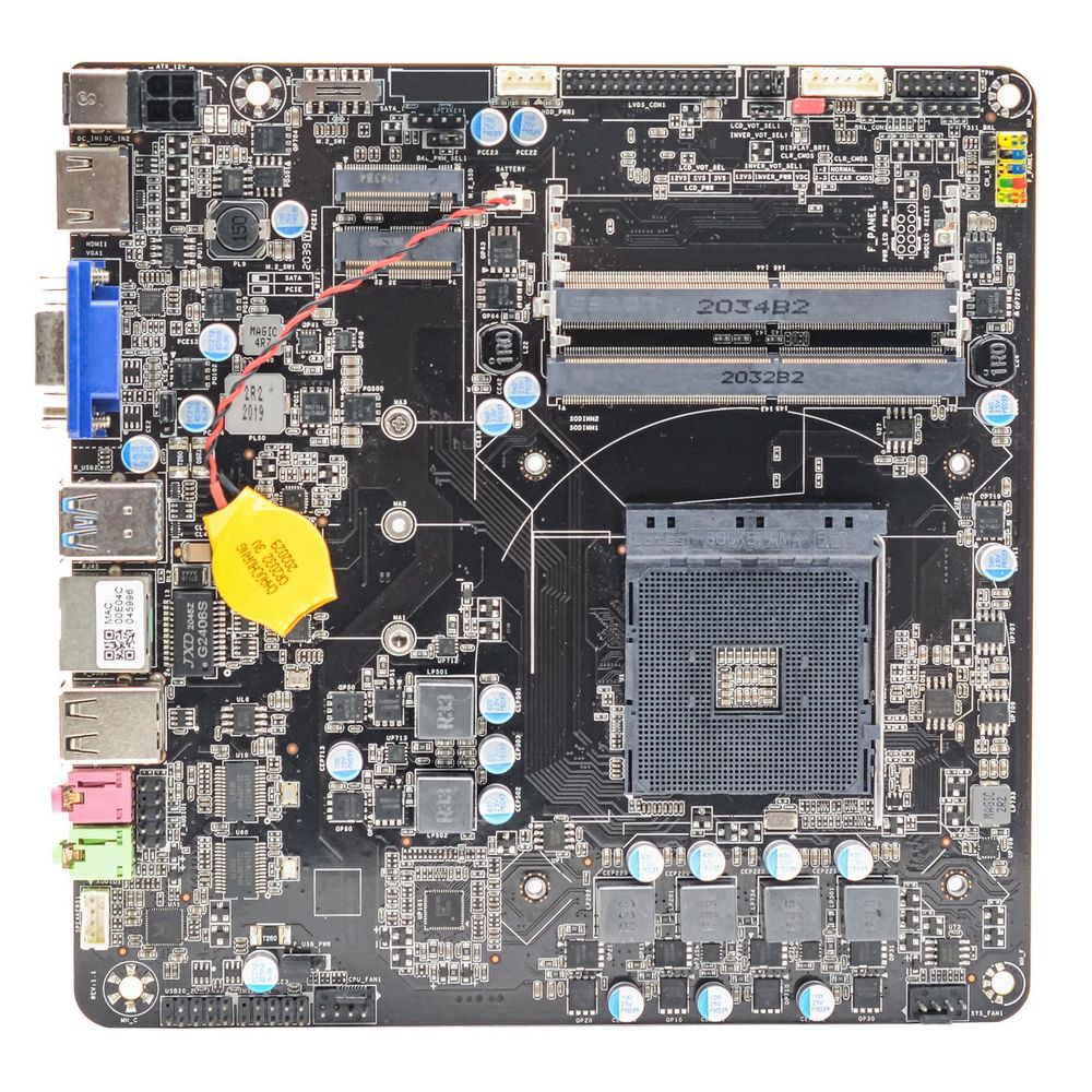 Материнская плата Afox AFMIA300-1L-V4 Motherboard AMD® A300, Mini-ITX (17 x17cm), with VGA port