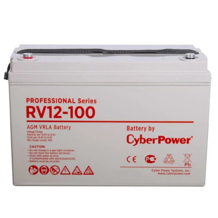 Аккумуляторная батарея PS CyberPower RV 12-100 / 12 В 100 Ач