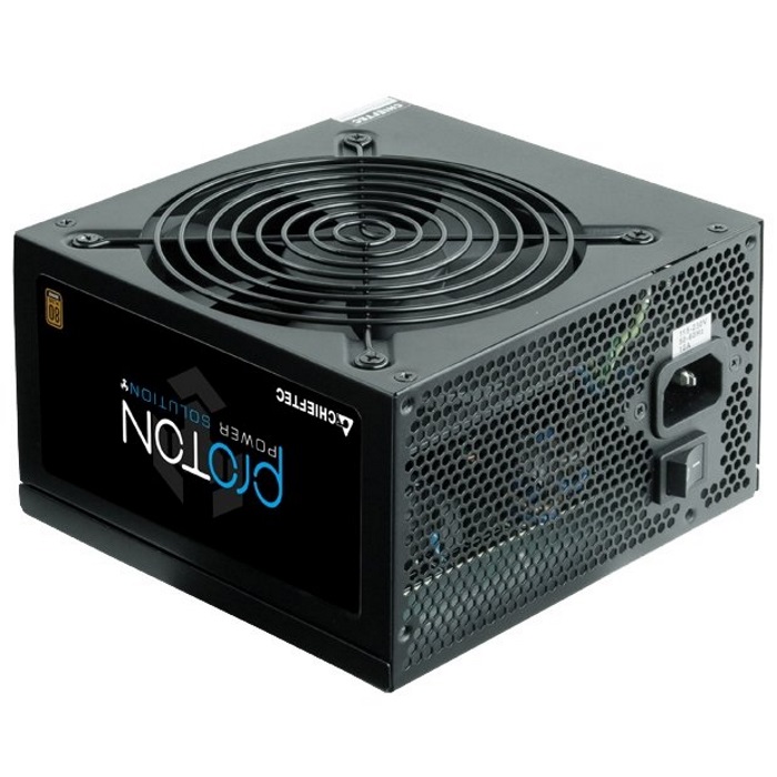 Блок питания Chieftec PSU BDF-500S 500W Proton ATX2.3 EPS12V 230V 12cm Fan 80+Bronze Active PFC, 20+4, 8(4+4)p,8(6+2)p, 6xSATA, 2xMolex (4710713231269)