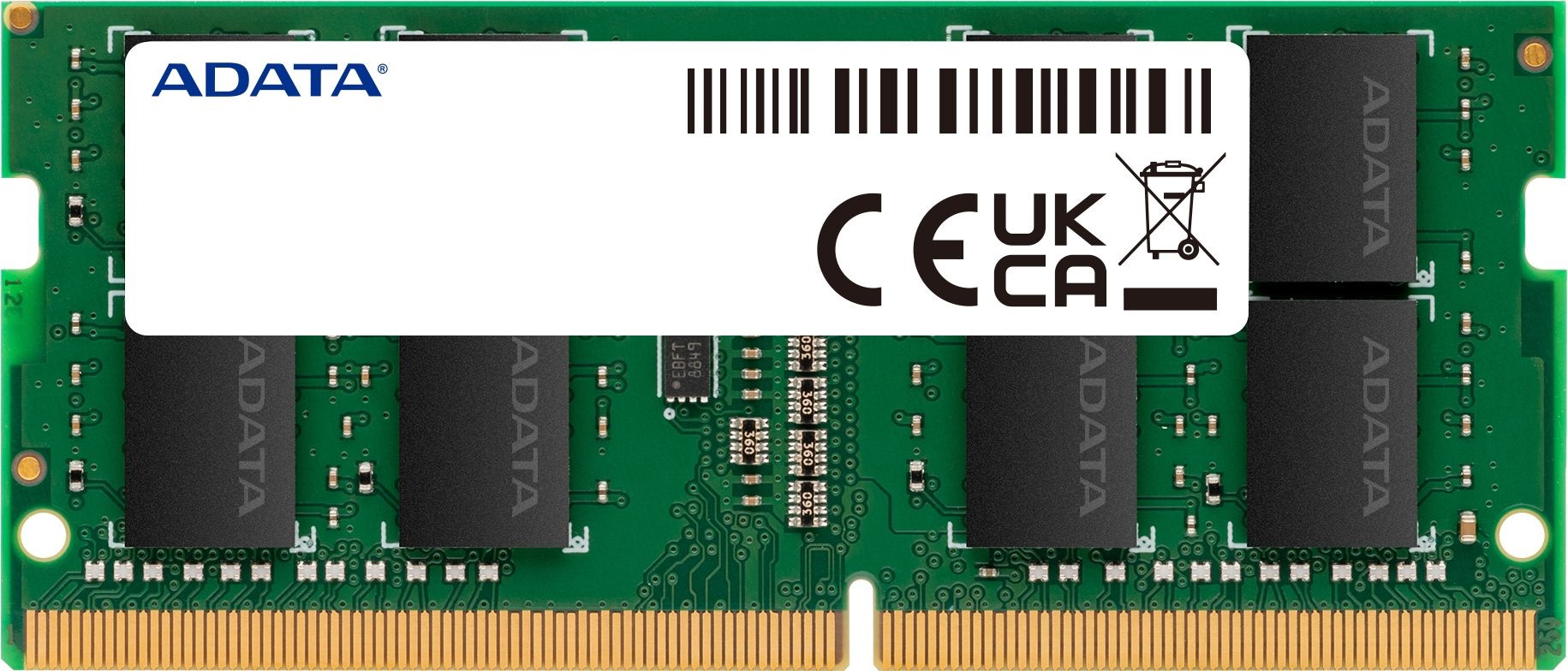 Модуль памяти ADATA 4GB DDR4 2666 SO-DIMM Premier AD4S26664G19-SGN, CL19, 1.2V