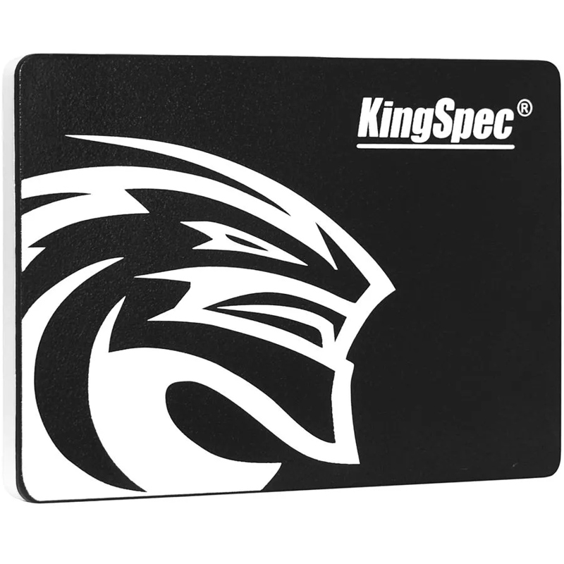 Твердотельный накопитель/ Kingspec SSD P4-960, 960GB, 2.5" 7mm, SATA3, R/ W 570/ 520MB/ s, IOPs н.д./ н.д., TBW 240, DWPD 0.23 (3 года)