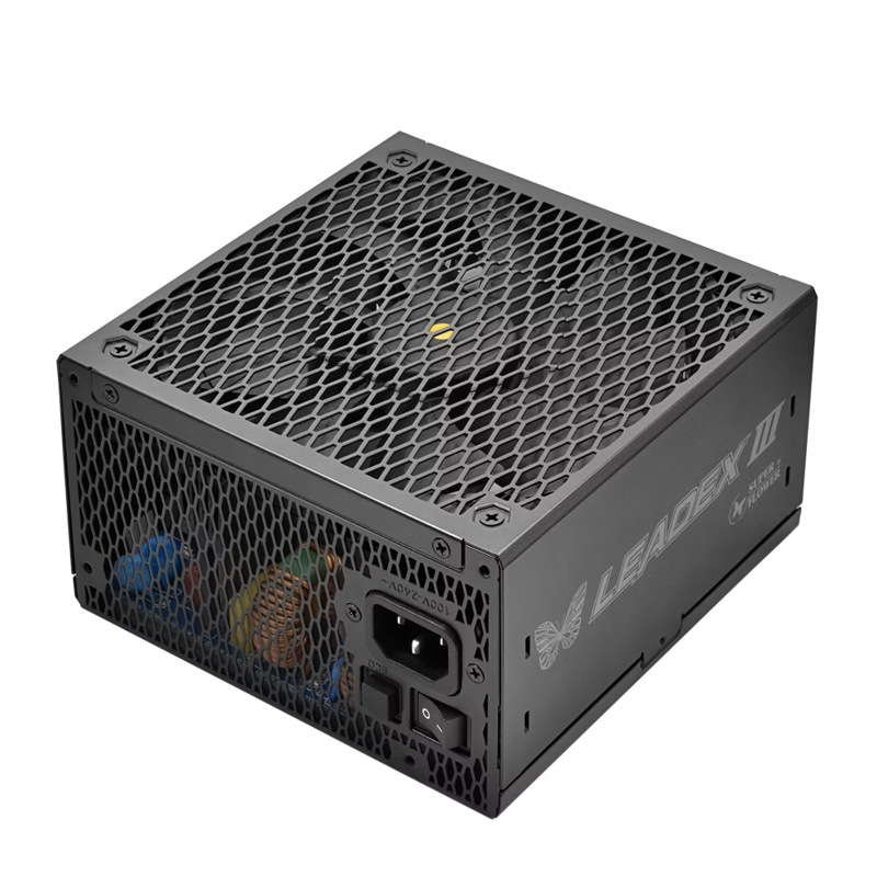 блок питания 1300 Ватт/ Super Flower Power Supply Leadex III Gold, 1300W, ATX 3.1, 140mm, 8xSATA, 4xPCI-E(6+2), 1x12VHPWR(12+4), APFC, 80+ Gold, Full Modular (SF-1300F14GE)