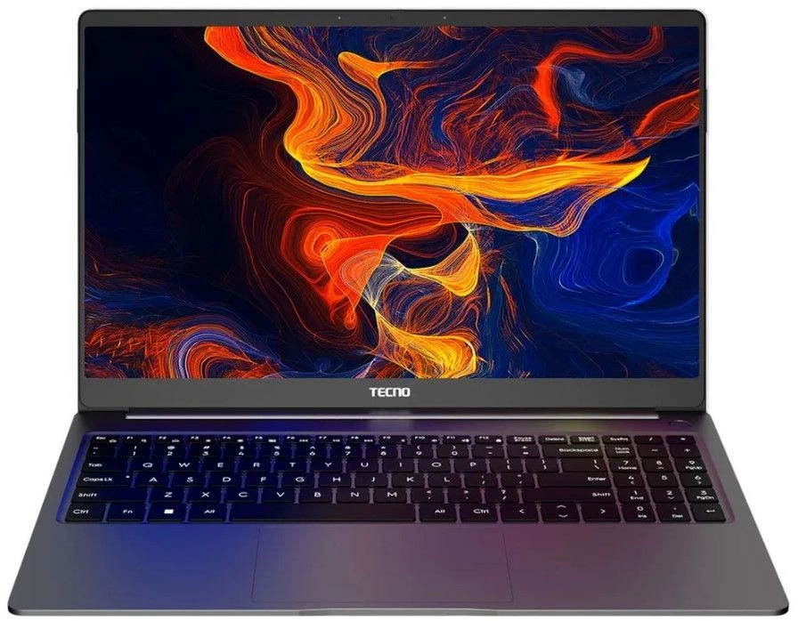 Ноутбук Tecno MegaBook T1 Ryzen 7 5800U 16Gb SSD1Tb 15.6" IPS FHD (1920x1080) noOS 64 grey WiFi BT 6060mAh (TCN-T1R7D15.1.GR)