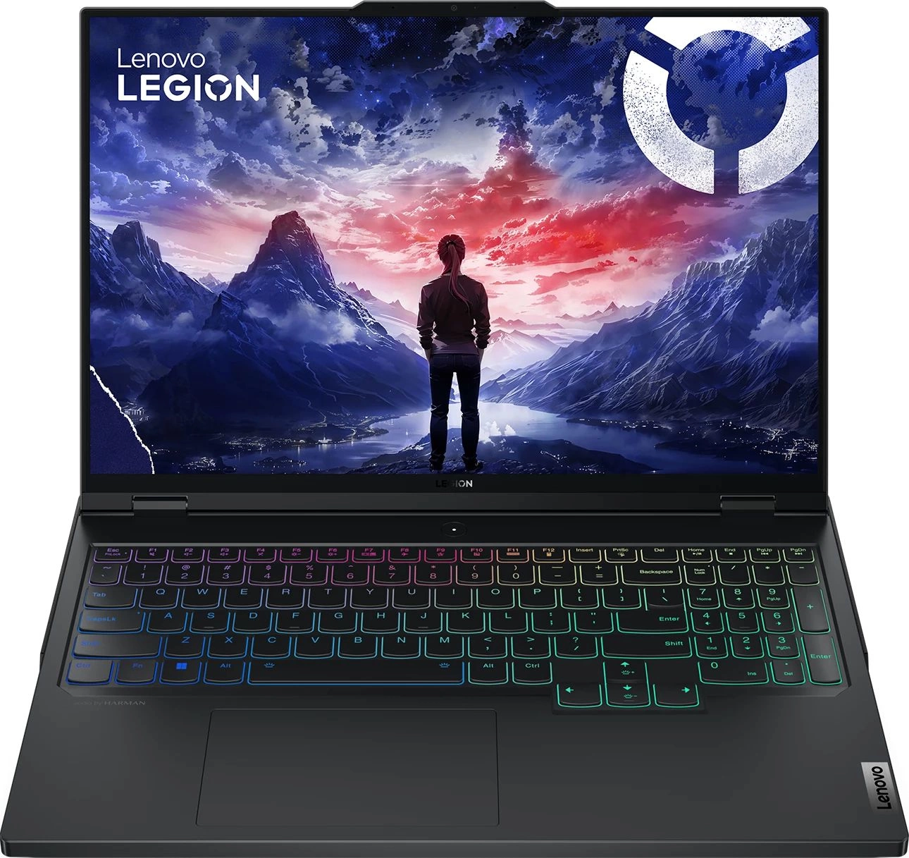 Ноутбук Lenovo Legion Pro 7 16IRX9H 16"(2560x1600 IPS)/ Core i9 14900HX/ 32Gb/ 1Tb SSD/ noDVD/ RTX 4090 16Gb/ BT/ WiFi/ 99WHr/ 2.62kg/ eclipse black/ noOS + 330W, RU kbd (83DE004HRK)