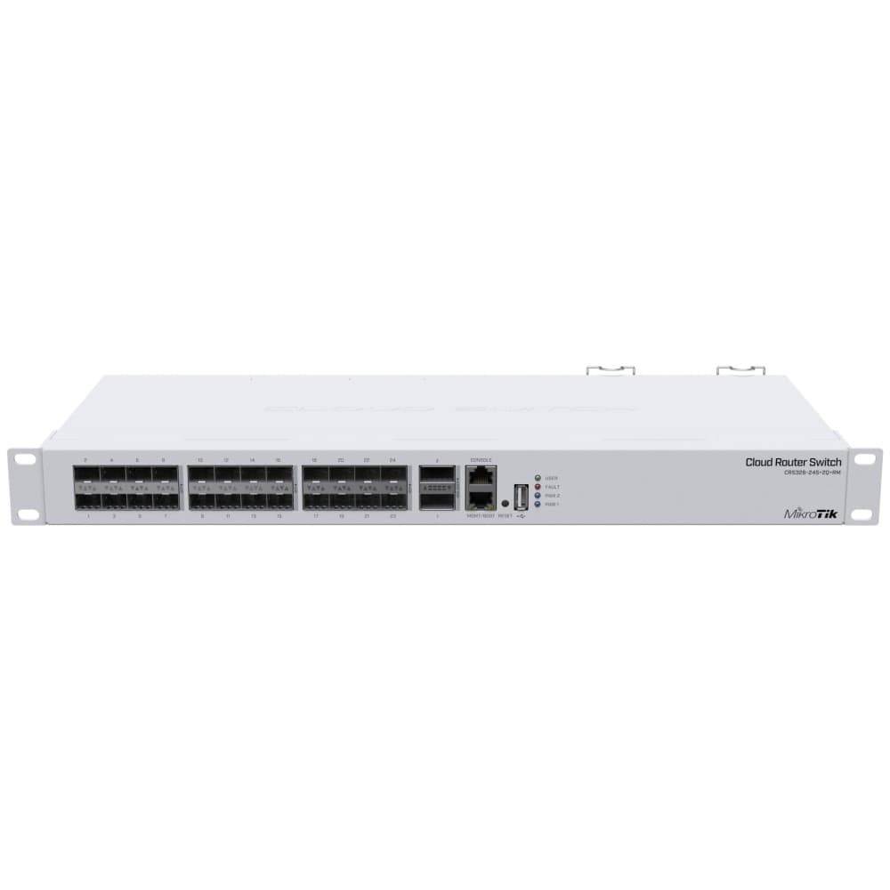 Картинка Коммутатор MikroTik Cloud Router Switch 326-24S+2Q+RM (CRS326-24S+2Q+RM) 