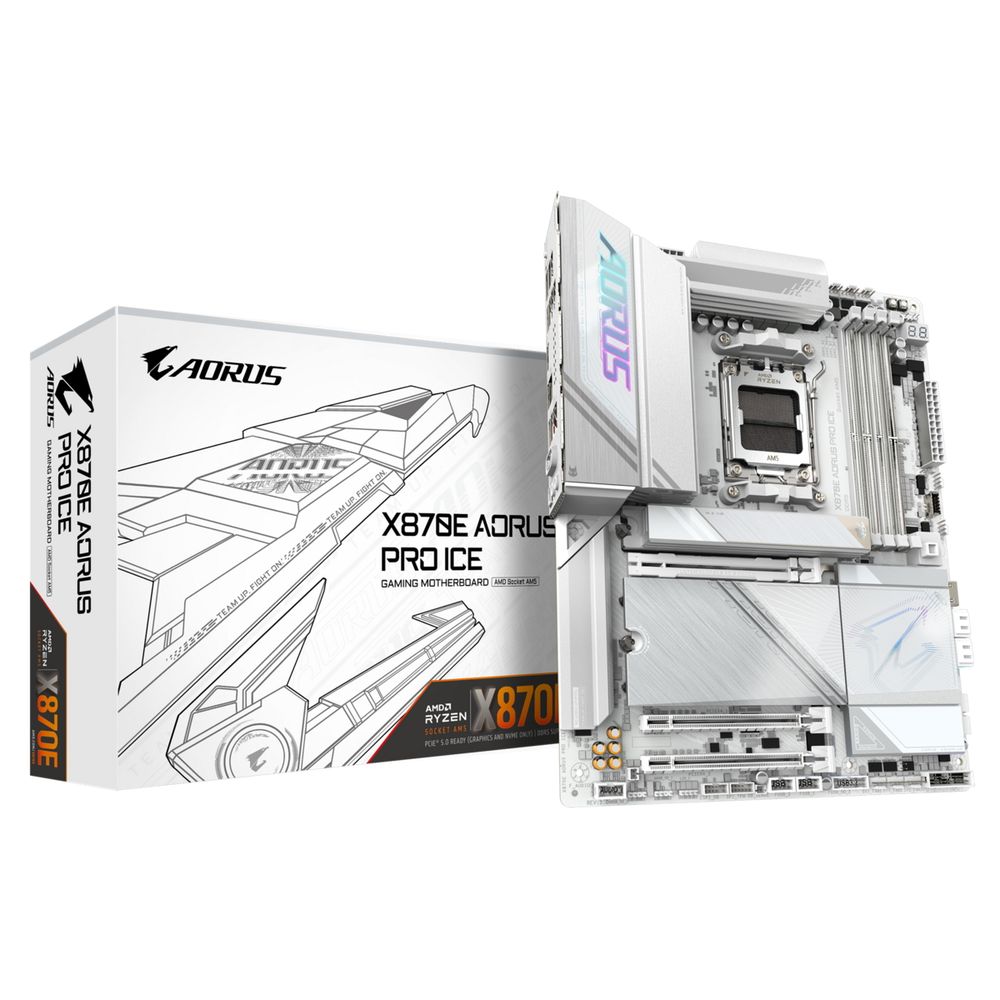 Материнская плата/ X870E AORUS PRO ICE