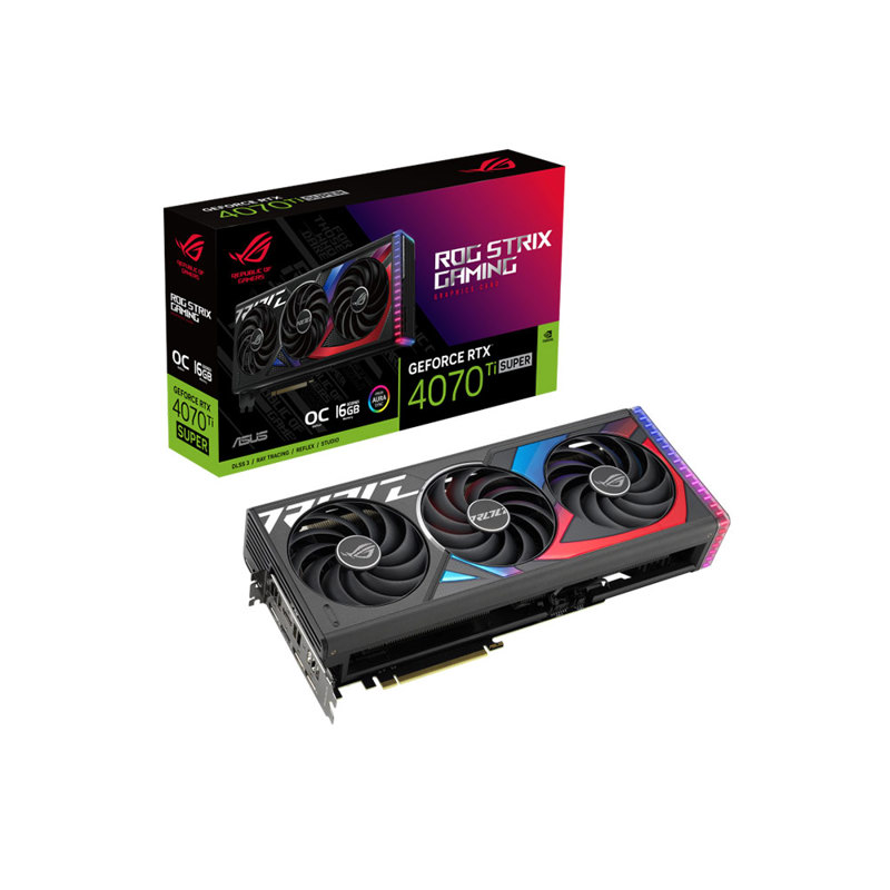 Видеокарта/ ROG-STRIX-RTX4070TISO16G-GAMING (90YV0KG0-M0NA00)