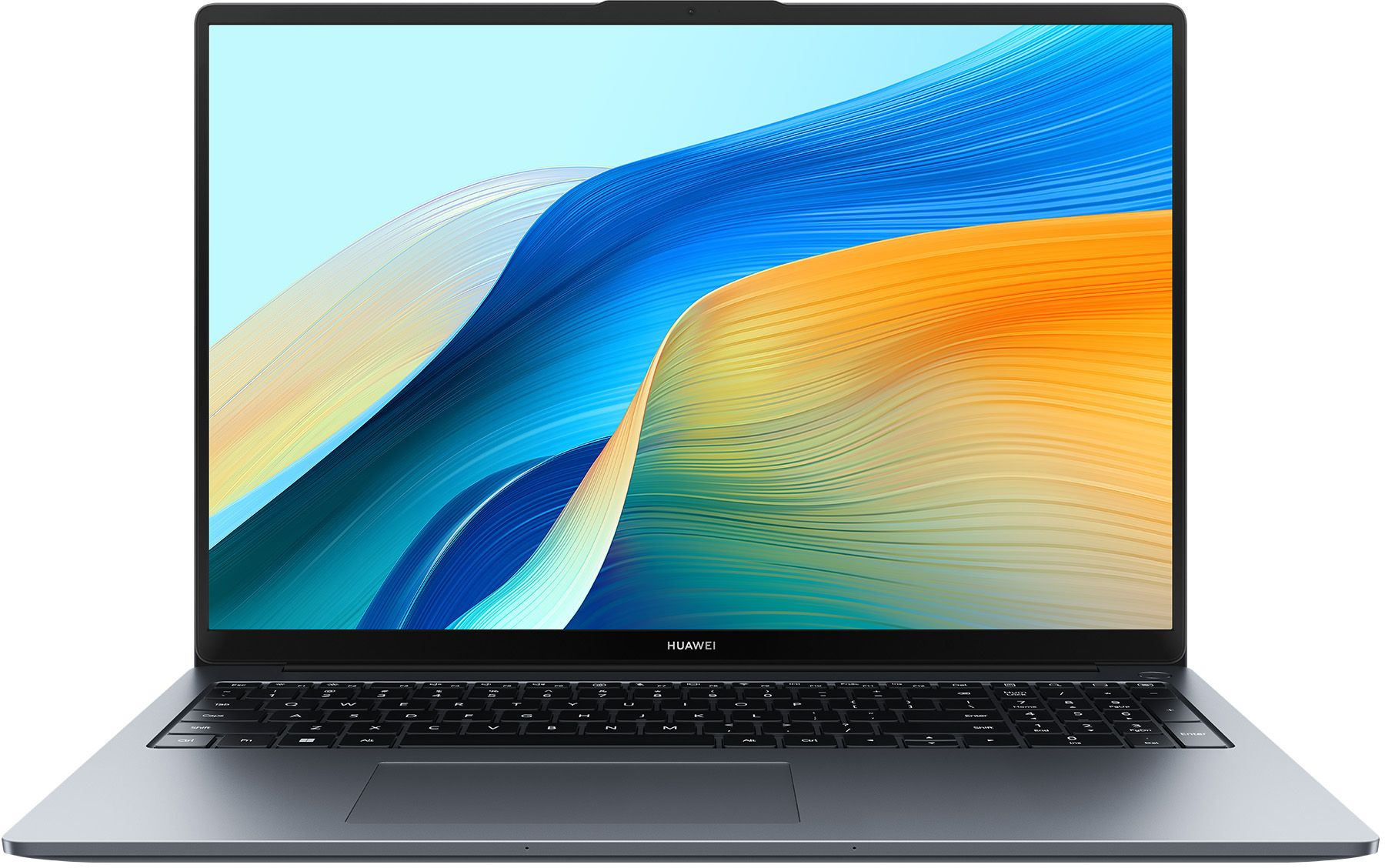 Ноутбук Huawei MateBook D 16 MCLF-X Core i5 12450H 16Gb 512Gb SSD 16" IPS (1920x1200) noOS grey space WiFi BT (53013YDK)