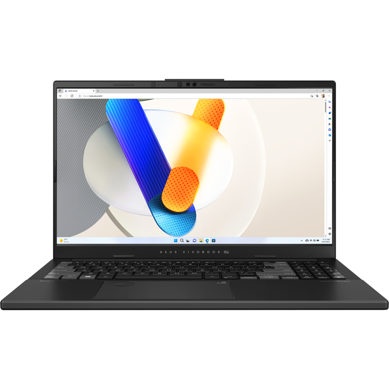 ASUS Vivobook Pro 15 OLED N6506MU-MA083 Intel® Core™ Ultra 9 Processor 185H 2.3 GHz (24MB Cache, up to 5.1 GHz, 16 cores, 20 Threads) DDR5 16GB OLED 1TB M.2 NVMe™ PCIe® 4.0 SSD NVIDIA® GeForce RTX™ 40 (90NB12Z3-M00430)