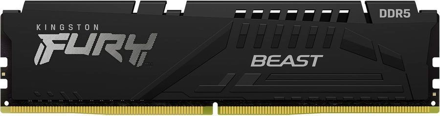 Модуль памяти Kingston 16GB Kingston DDR5 5600 DIMM FURY Beast Black EXPO Gaming Memory KF556C36BBE-16 Non-ECC, CL36, 1.25 KF556C36BBE-16 Non-ECC, CL36, 1.25V, 1RX8, RTL (330809)