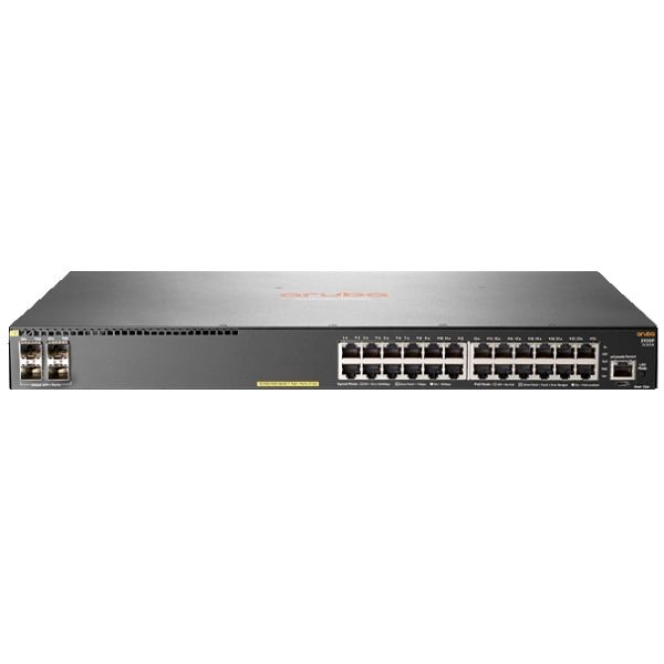 Картинка Коммутатор HP Aruba 2930F 24G PoE+ 4SFP (JL261A) 