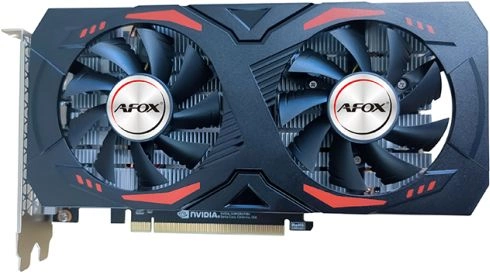 Видеокарта Afox GTX1660Ti 6GB GDDR6 192-Bit DP DVI HDMI DUAL FAN RTL (AF1660TI-6144D6H1-V4)