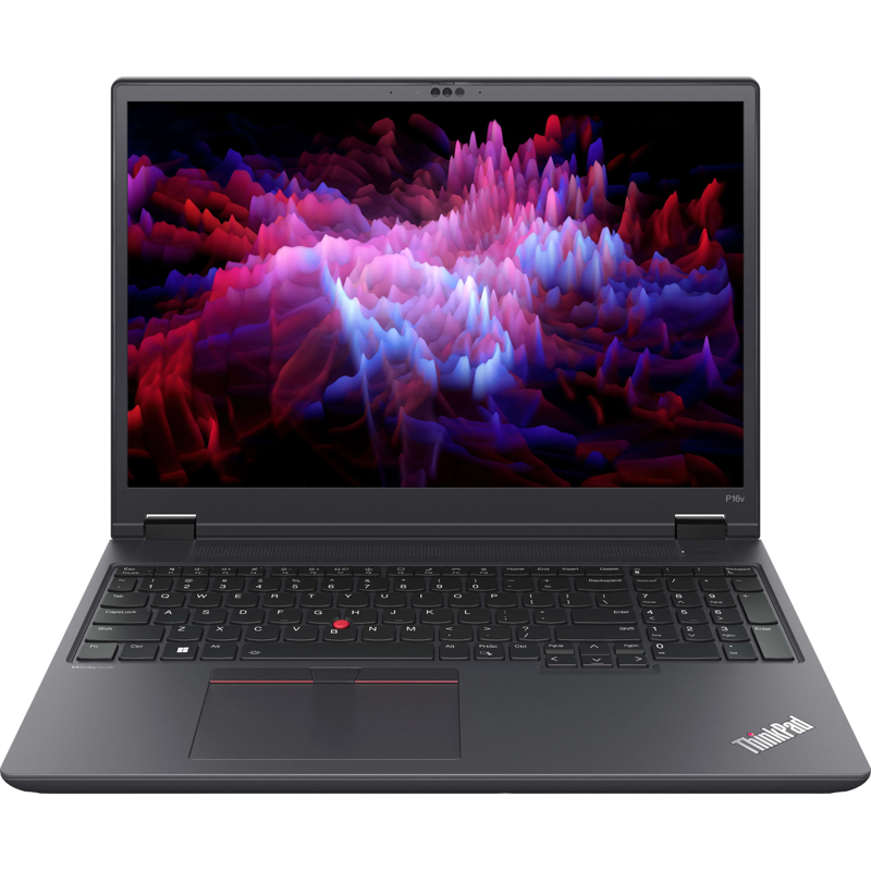 Ноутбук/ Lenovo ThinkPad P16v G1 16" WQUXGA (3840 x 2400) IPS 100%DCI-P3 800 nits, AMD Ryzen™ 7 PRO 7840HS, 32GB DDR5, 1TB SSD, NVIDIA RTX A1000 6GB, Qualcomm Wi-Fi 6E, 5MP RGB+IR Cam, 90Wh, Backlit Keys, Win 11 Pro, Black ( EN_kb (21FE001SUS)