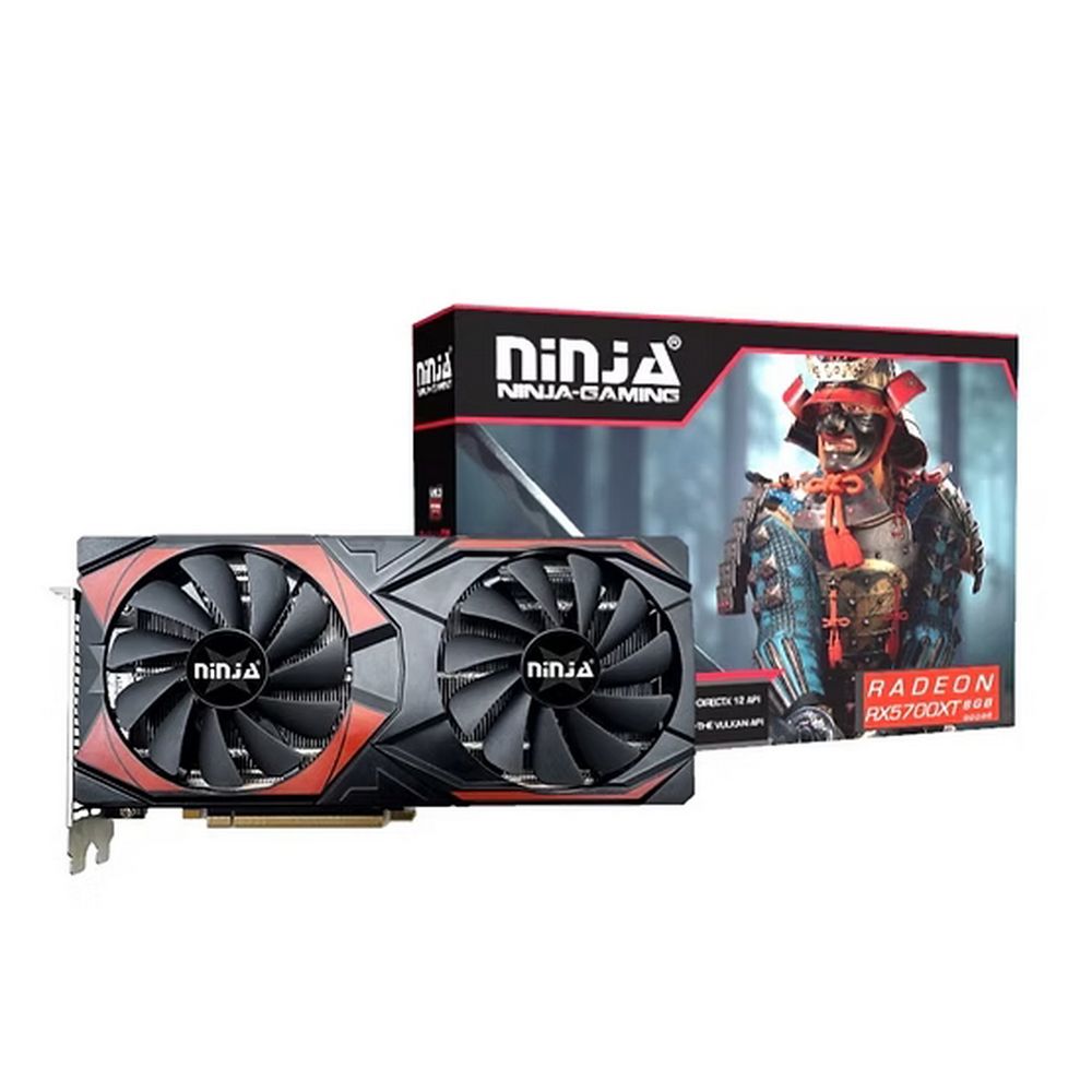 Видеокарта Ninja (Sinotex) RX5700XT 8GB GDDR6 256bit 3xDP HDMI 2FAN RTL (AF57XTF86F)