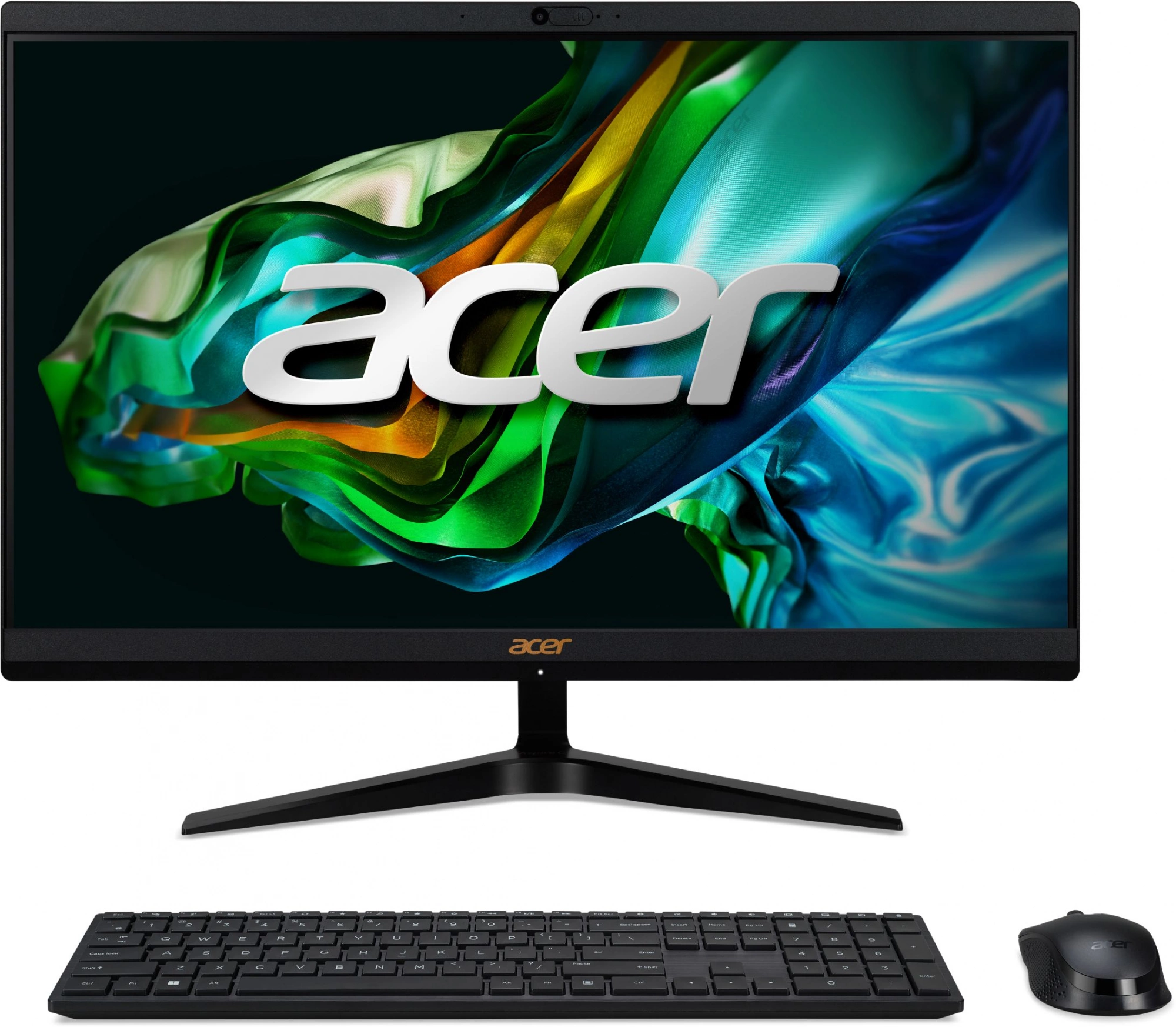 Моноблок Acer Aspire C22-1800 21.5" Full HD i5 1334U (1.3) 8Gb SSD512Gb Iris Xe CR Eshell GbitEth WiFi BT 65W клавиатура мышь Cam черный 1920x1080 (DQ.BN6CD.003)