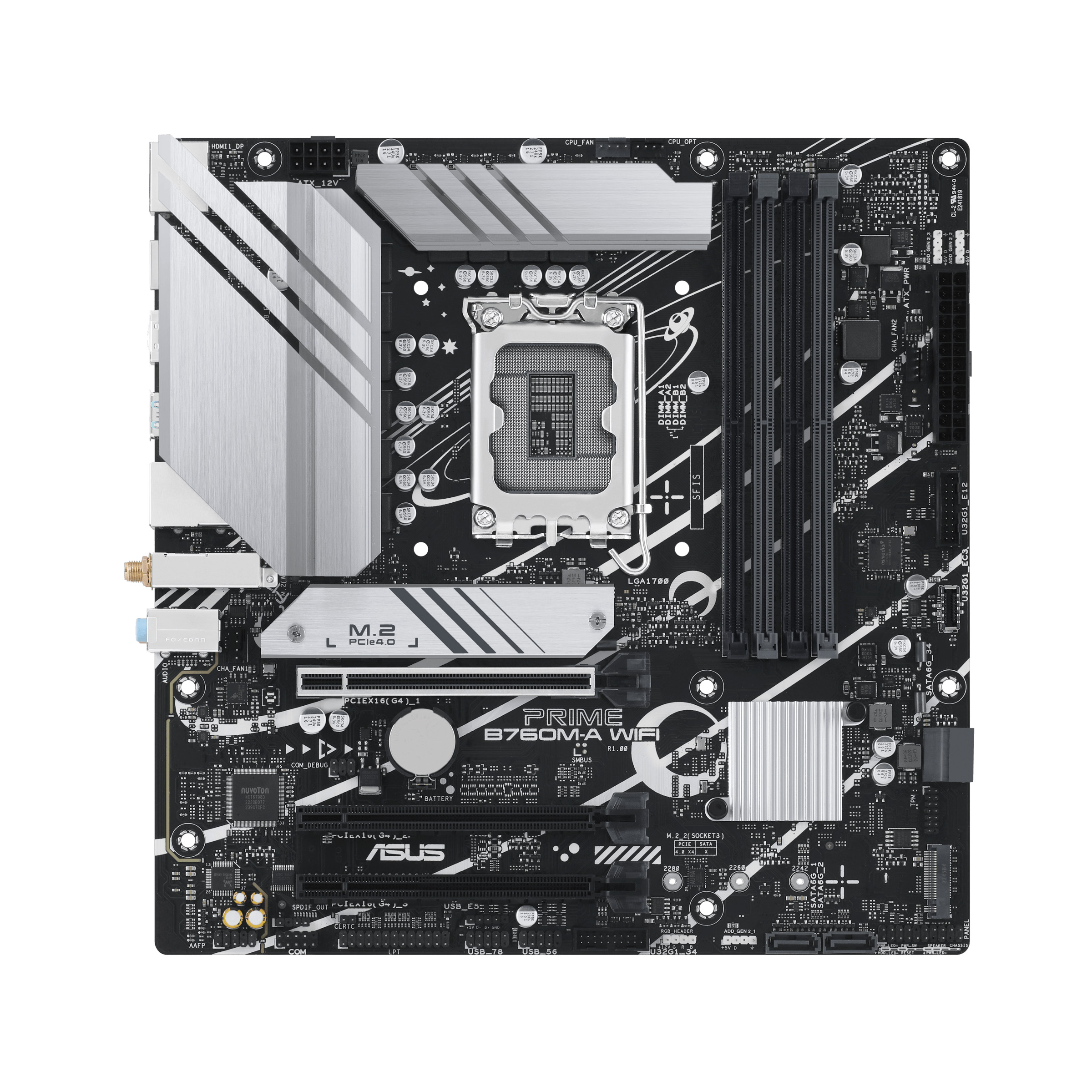 PRIME B760M-A WIFI / LGA1700,B760,USB3.2 GEN 2,WIFI6,MB (90MB1EL0-M1EAY0)