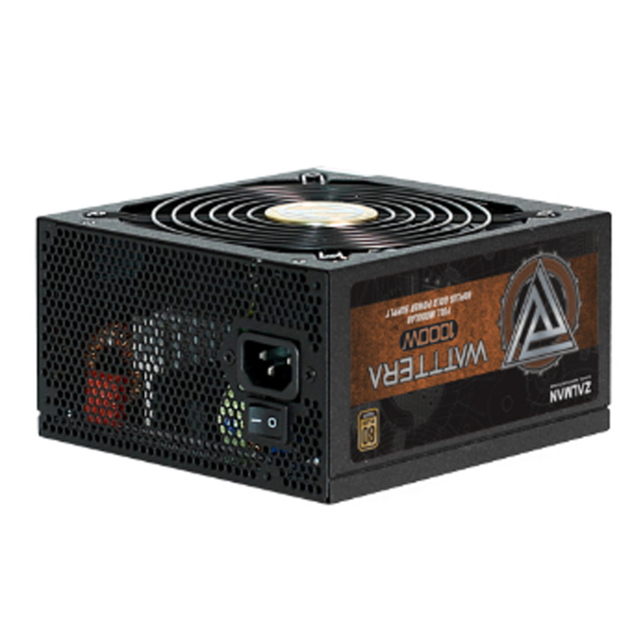 Блок питания Zalman ZM1000-EBTII, ATX, 1000W, APFC, 135mm fan, 80+ Gold, Retail