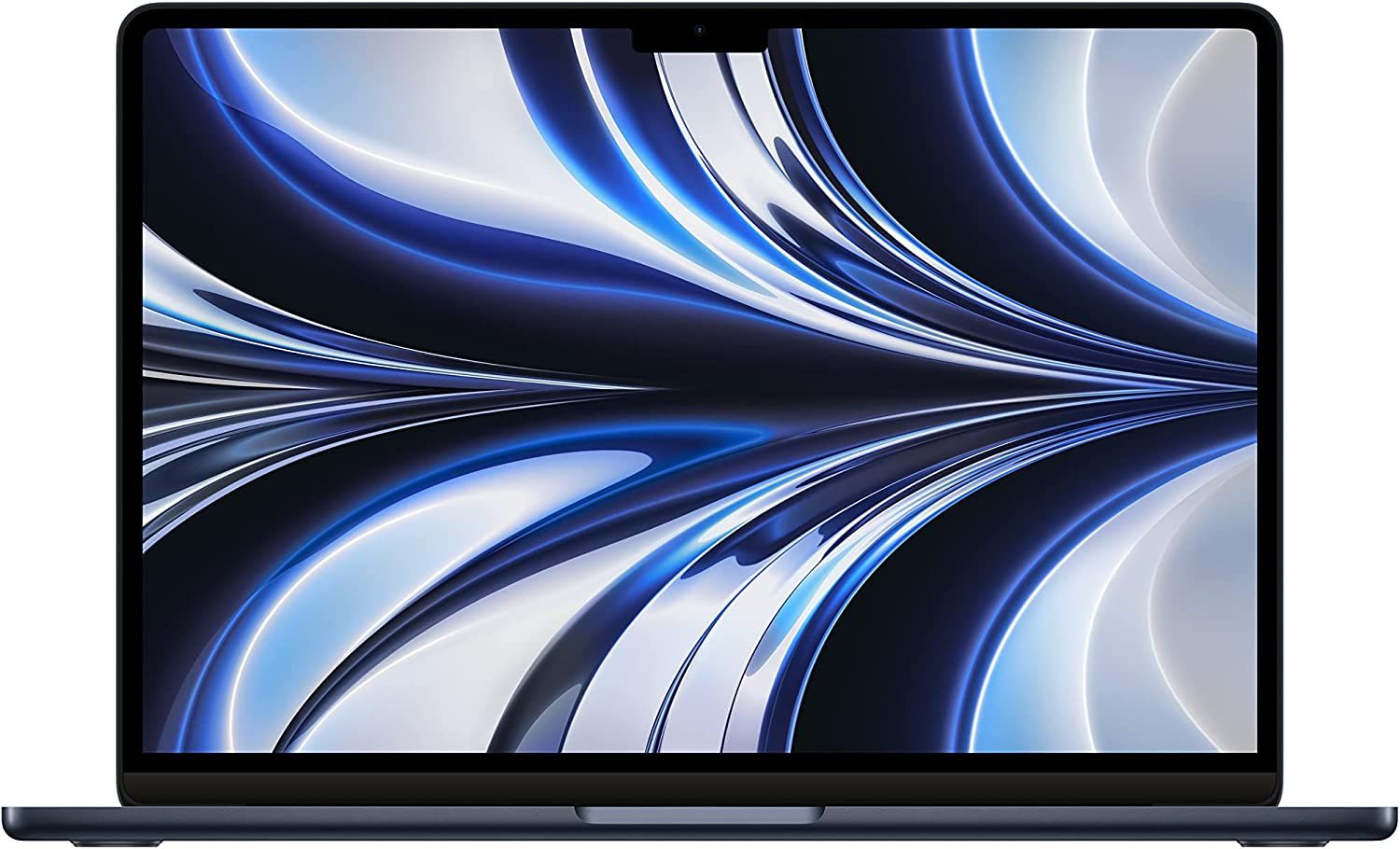 Ноутбук Apple MacBook Air A2681 M2 8 core 8Gb SSD256Gb/8 core GPU 13.6" IPS (2560x1664) macOS midnight WiFi BT Cam (MLY33ZP/A)