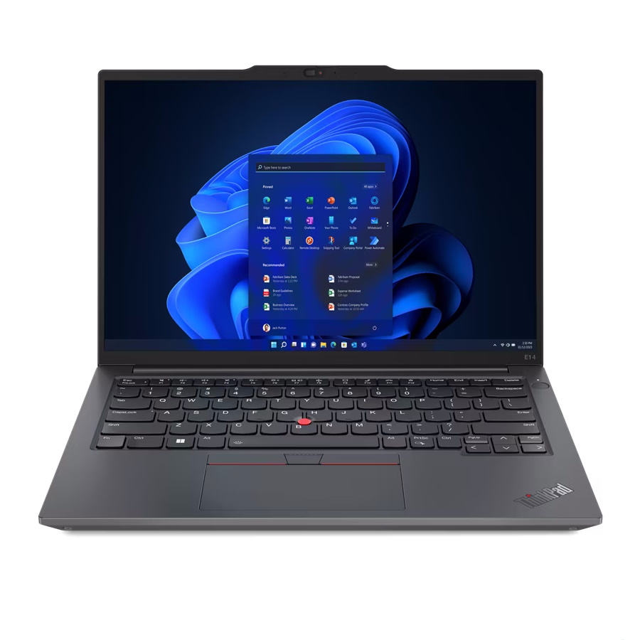 Ноутбук Lenovo ThinkPad E14 G5 Ryzen 7 7730U 16Gb 512Gb SSD 14" IPS WUXGA (1920x1200) noOS black WiFi BT (21JSS0Y500)