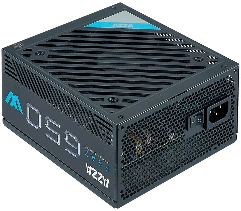 Блок питания Azza ATX 650W PSAZ-650B 80+ bronze (20+4pin) APFC 120mm fan 5xSATA RTL