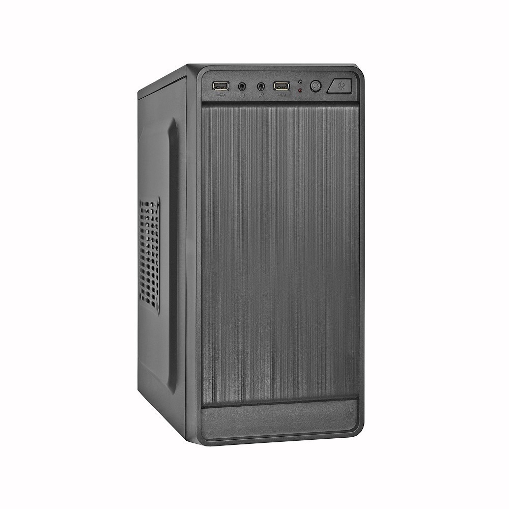 Exegate EX283125RUS Корпус Minitower ExeGate BAA-108 Black, mATX, , 2*USB, Audio