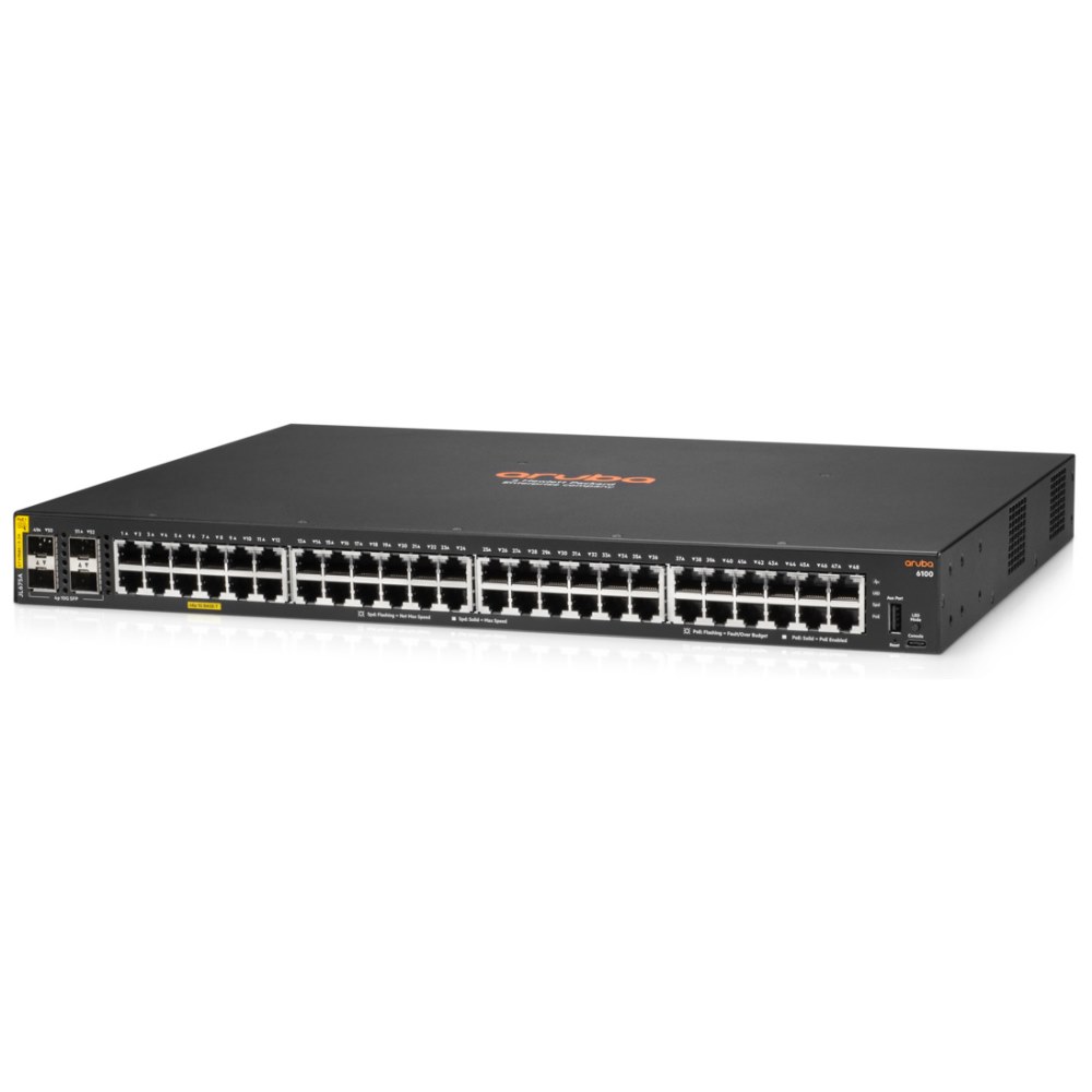 Картинка Коммутатор HPE Aruba 6100 (JL675A) 