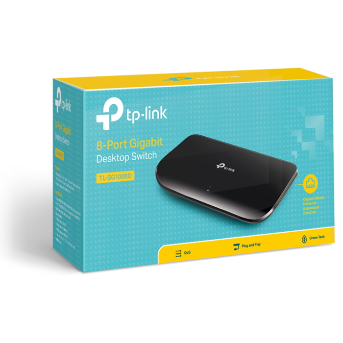 Картинка Коммутатор TP-LINK (TL-SG1008D) 