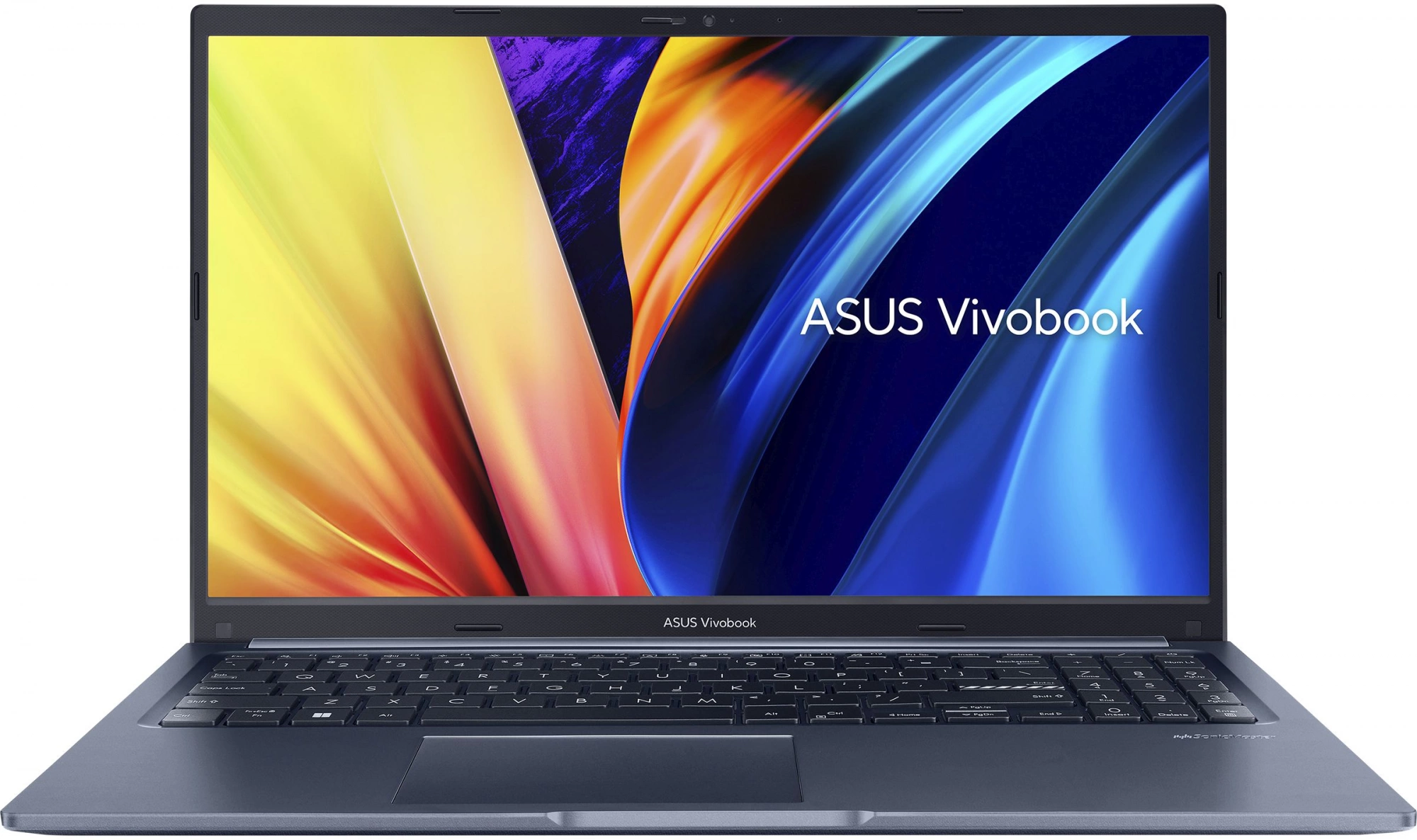 Ноутбук Asus VivoBook X1502ZA-BQ2345 Core i7 12700H 16Gb 512Gb SSD 15.6" IPS FHD (1920x1080) noOS blue WiFi BT (90NB0VX1-M03780)