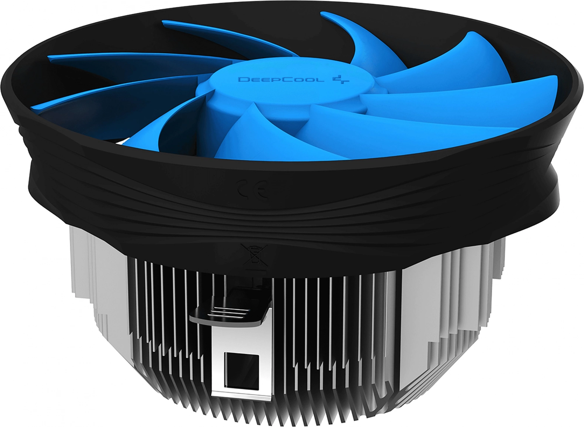 Устройство охлаждения(кулер) Deepcool Archer Bigpro V2 Soc-AM5/ AM4/ 1200/ 1700/ 1851 черный/ синий 4-pin 24.5-29.7dB Al+Cu 125W 380gr Ret (G-U-ARCHER-ARNNNN-G-3)