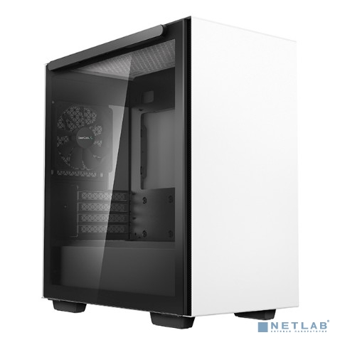 Deepcool MACUBE 110 WH без БП, боковое окно (закаленное стекло), белый, mATX