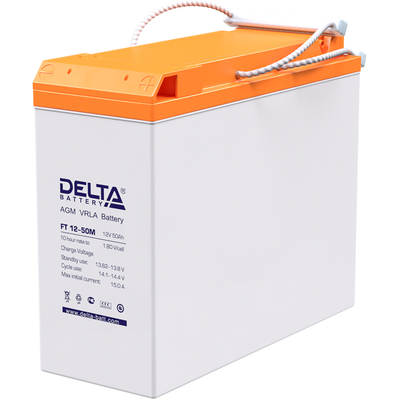 Аккумуляторная батарея DELTA BATTERY FT 12-50 M