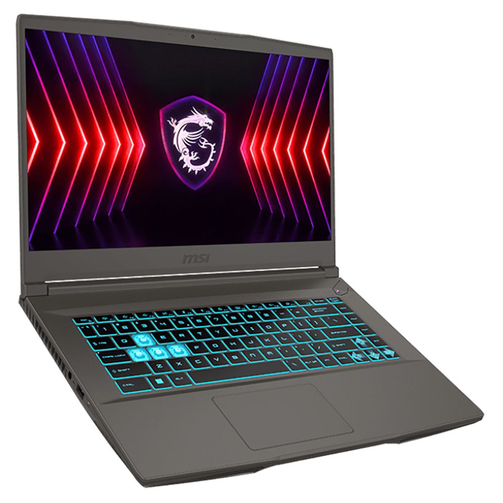 Ноутбук MSI Bad Pack Thin 15 B12VE-1294XRU Intel Core i5-12450H/ 16Gb/ SSD512Gb/ RTX 4050 6Gb/ 15.6"/ IPS/ FHD/ 144Hz/ NoOS/ grey (9S7-16R831-1294) (9S7-16R831-1294||BP)