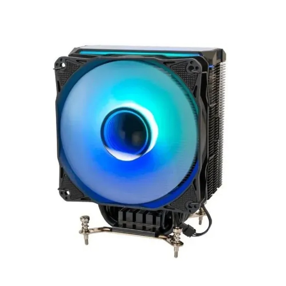 Кулер Eurocase 6PI120ARGB LGA775/ 115X/ 1700/ FM2+/ FM2/ FM1/ AM4/ AM3/ AM2+/ AM2/ AM5 (120mm fan, 800-1800rpm, 79.02CFM, 36dBA, 4-pin, TDP 200W)