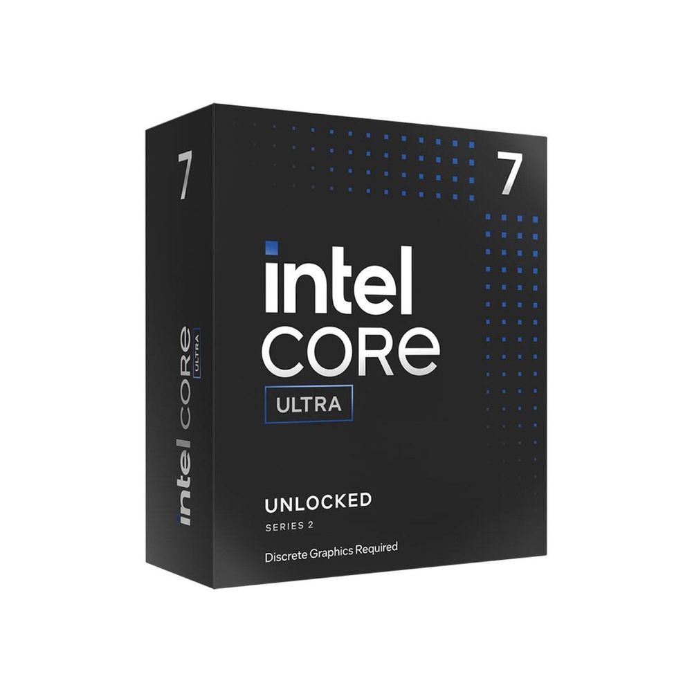 Центральный Процессор Intel Core Ultra 7 265KF BOX (Arrow Lake, C20(12EC/ 8PC)/ T20, 3,3/ 5,5GHz, Without Graphics, L2 36Mb, Cache 30Mb, TDP 125/ 250W, S1851) (BX80768265KF)