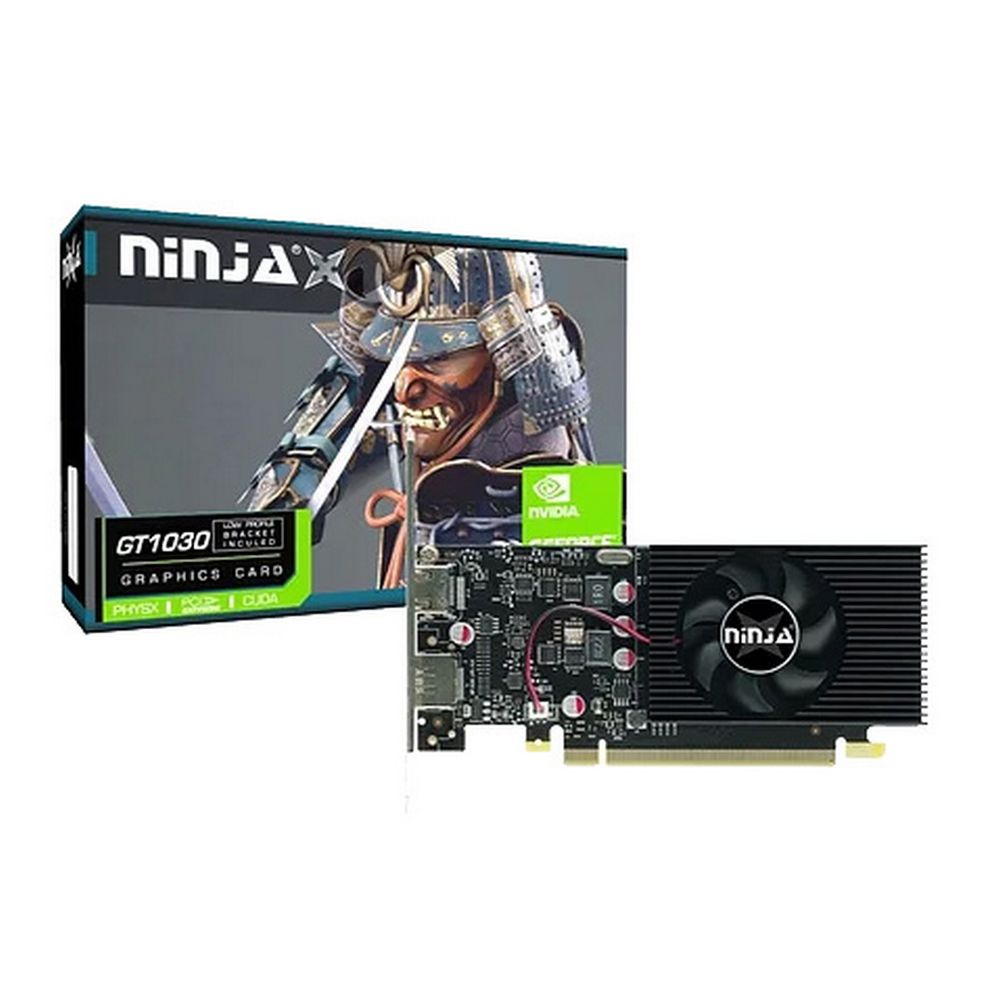 Видеокарта Ninja (Sinotex) GT1030 4GB 64BIT GDDR4 DP HDMI 1FAN RTL (NF103FG44F)