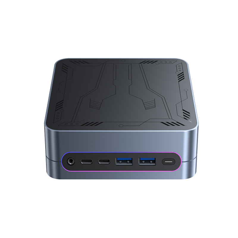 Компьютер/ Chuwi LarkBox S Intel Core i3 1220P(1.5Ghz)/16384Mb/512SSDGb/Int:Intel UHD Graphics/BT/WiFi/war 1y/0.4kg/Gray+Black/Win11Pro + Aluminum alloy + plastic/RAM slot*2/USB2.0*2/USB3.2*2/Type-C*1/HDMI*1/DP*1/RJ45*2/WIFI5,BT5.1/ (CWI605SP)