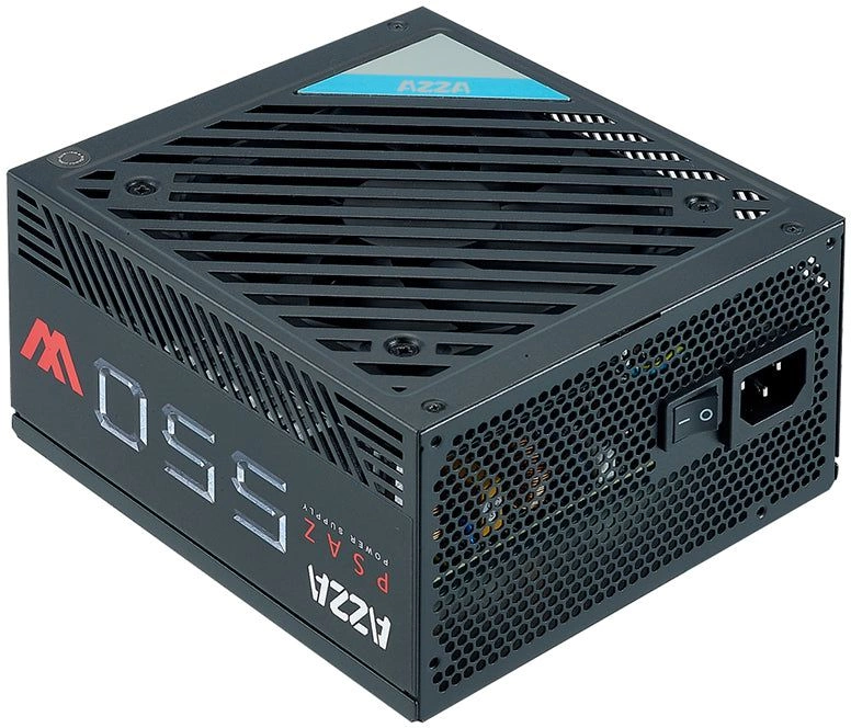 Блок питания Azza ATX 550W PSAZ-550W 80+ bronze (20+4pin) APFC 120mm fan 5xSATA RTL