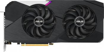 Видеокарта Asus PCI-E 4.0 DUAL-RX6750XT-O12G AMD Radeon RX 6750XT 12288Mb 192 GDDR6 2512/ 18000 HDMIx1 DPx3 HDCP Ret